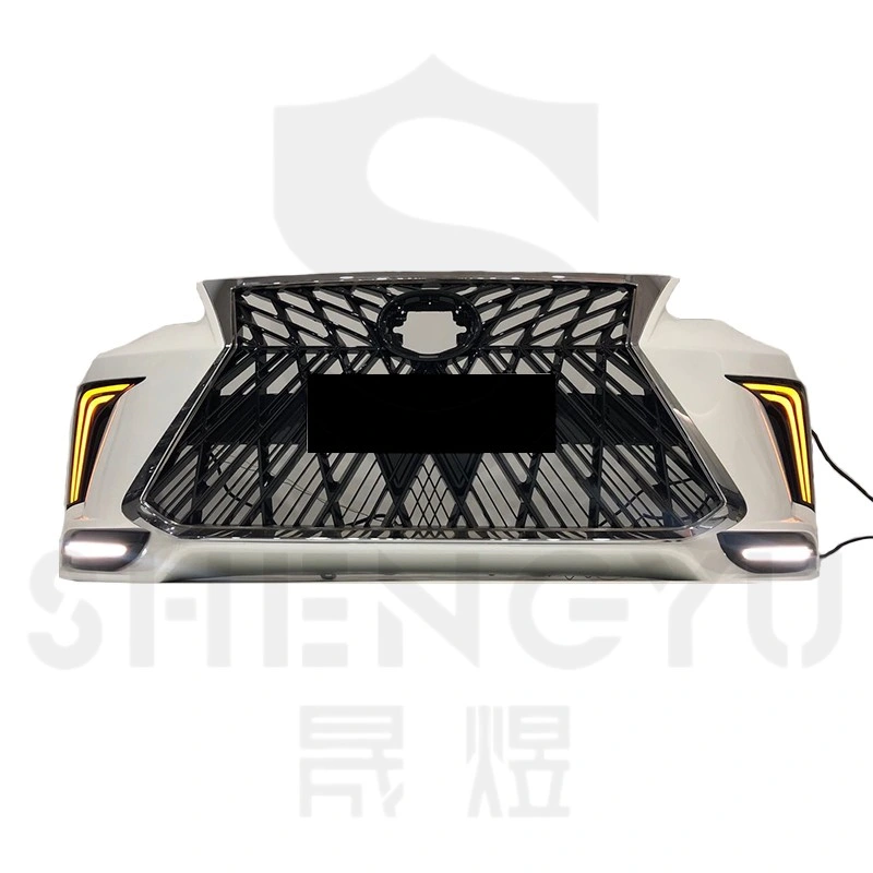 Car Body Kit for Toyota Fortuner 2016 Change to 2018 Lx570 Model Include Front Bumper Assembly with Grille