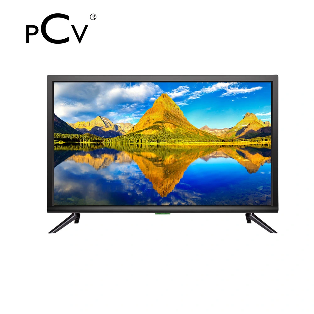 TV personnalisée en usine 22 24 32 LCD à écran plat de TV LED solaire Android Smart TV télévision DVB