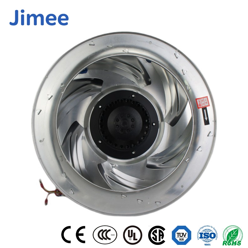 Jimee Square Axial Fan China AC Cooling Fan Manufacturer Steel Blade Material DC Axial Industry Fan Motor High Pressure Air Blowercooling Fan Axial Blower