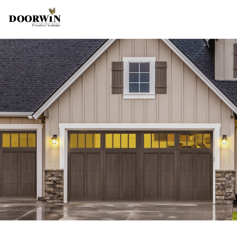 Folding and Sliding 45 Doorwin Customers Special Requirements Fire Aluminum Garage Door