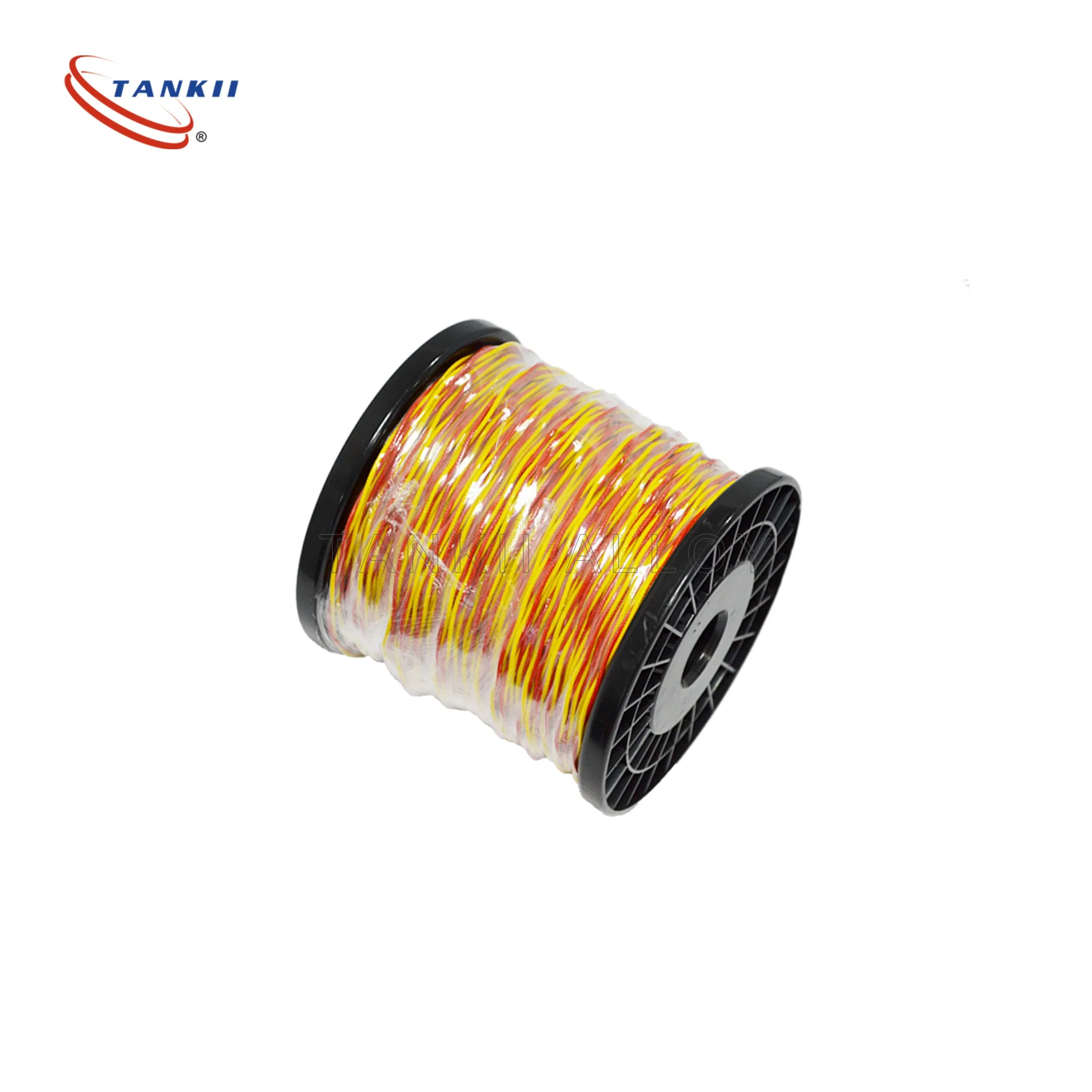 K type  2*0.711mm High Silica/fiberglass Insulation  Chromel/Alumel thermocouple Extension cable/wire