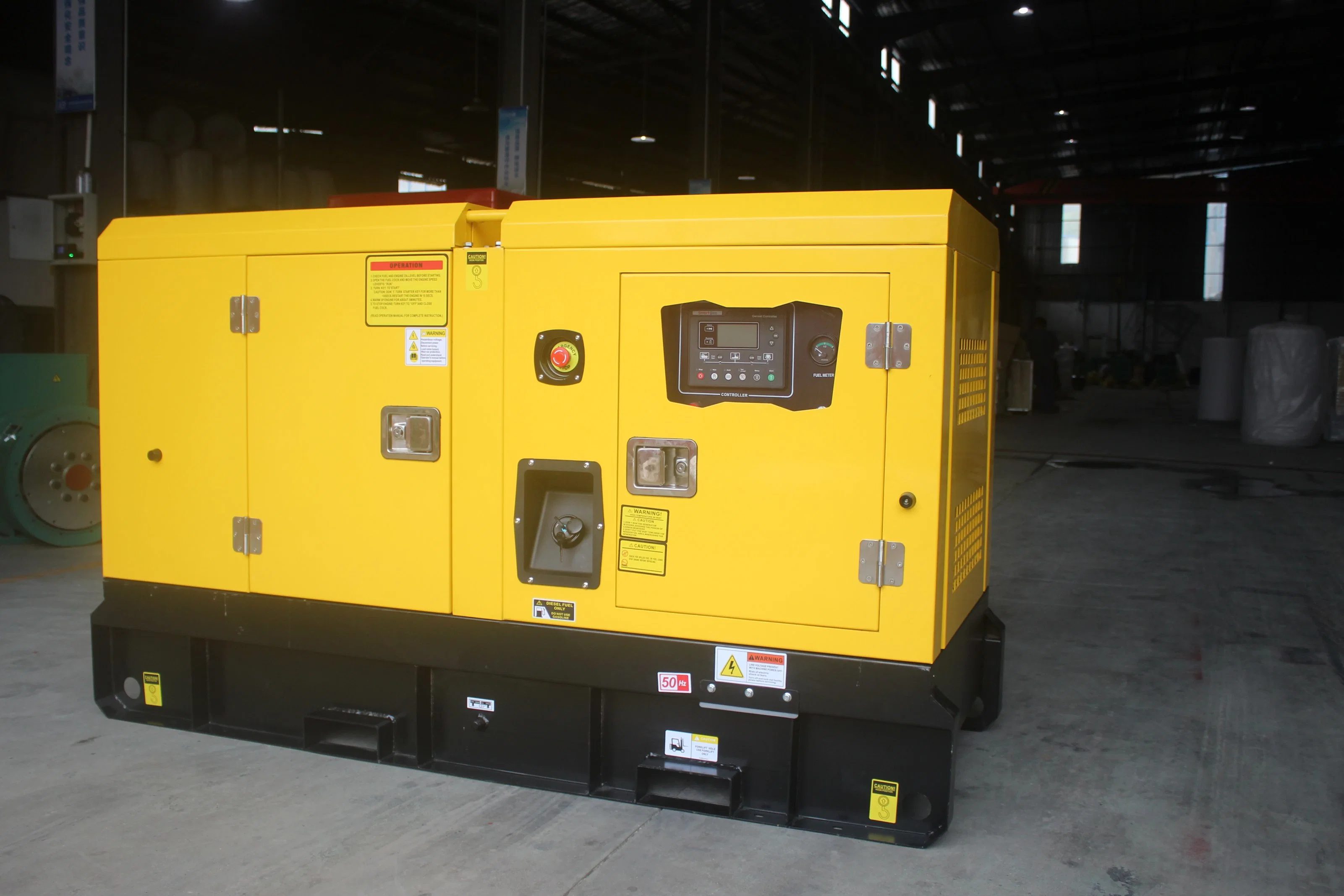 100kw/125kVA Diesel Generator with Cummins Engine Soundproof Low Noise Smartgen Controller for Factory Use