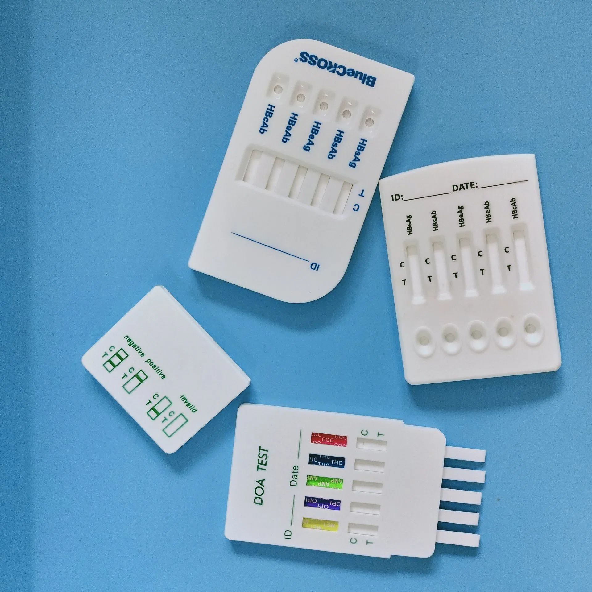 CE Marked Multi Drugs 5 Panel Test Dipcard with Urine