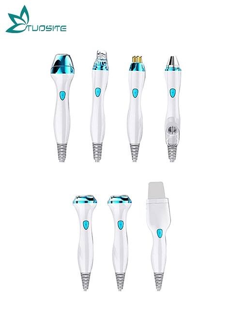 جهاز علاج الوجه Smart Blue Auqua Jet Peeling Hydra الأكسجين مع جهاز اكتشاف البشرة