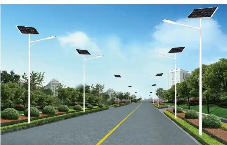 Juming New Design Split Solar Lights Solar Street Light System Outdoor for Roadway