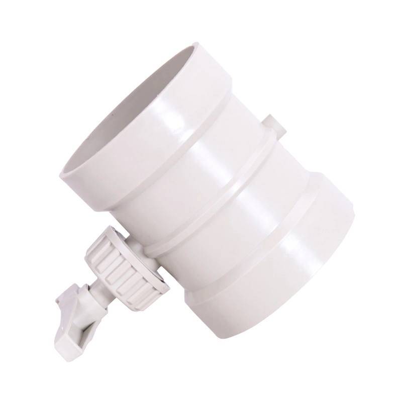 Manual Air Butterfly Damper for HVAC System Airflow Control