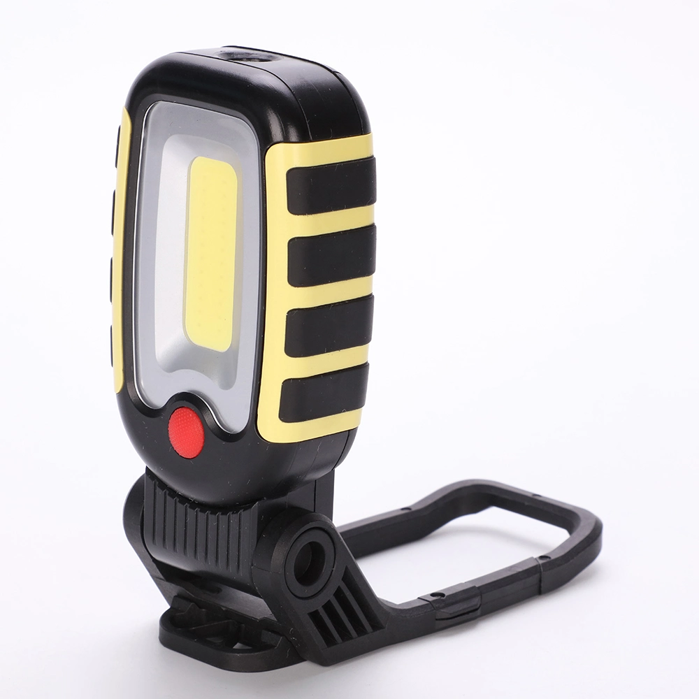 Dry Battery Powered with Stand and Hook Lightweight COB LED Work Light