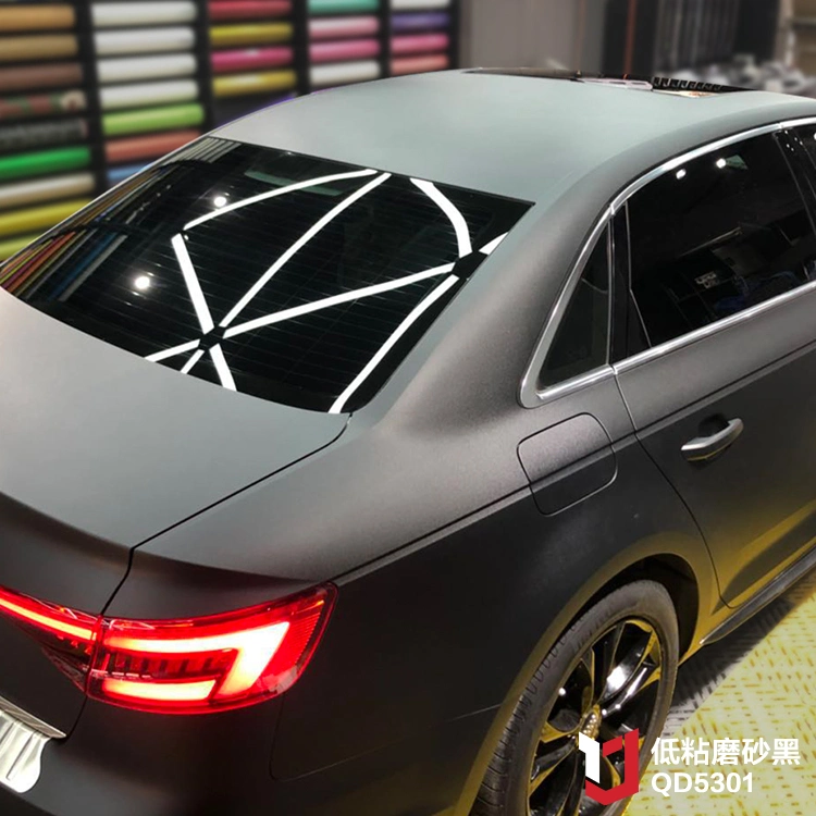 Großhandel Frosted Black Auto Wrap Vinyl Film Deckfolie Auto Wrap Vinyl Film Cover Verpackung Vinyl Auto Wrap Material