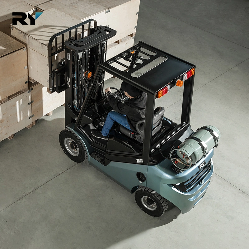 Royal CE Certification 3.5t LPG&Gasoline Forklift with OEM Service