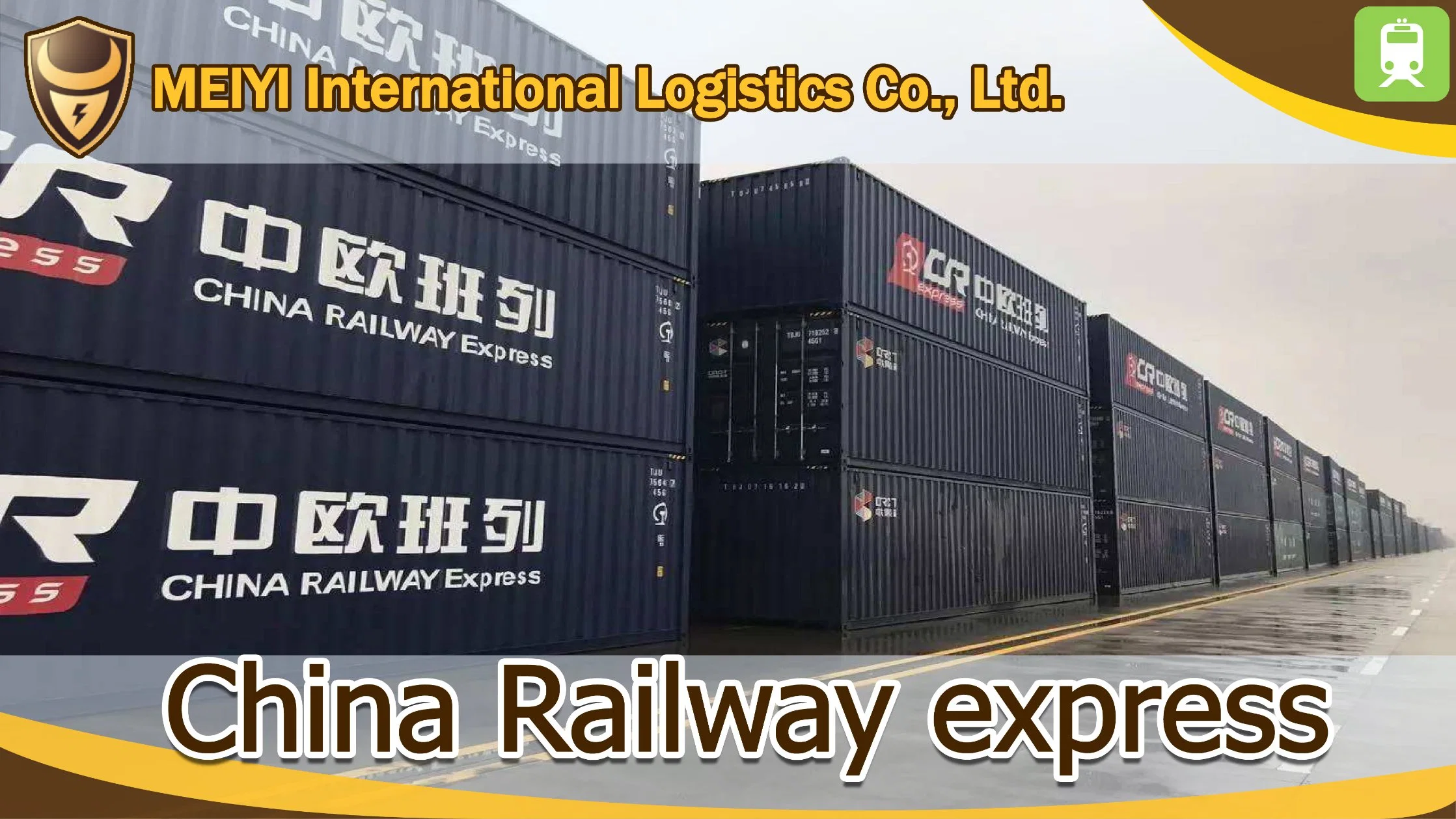 DDP China Railway Express (CRexpress) à l'Autriche en provenance de Chine