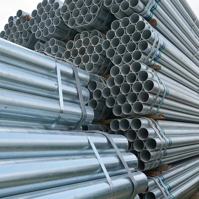 Prime 75mm 2.25mm Thickness Fire Galvanized Pipe 1 1/2 Inch Heavy Galvanized Pipes Gi Steel Round