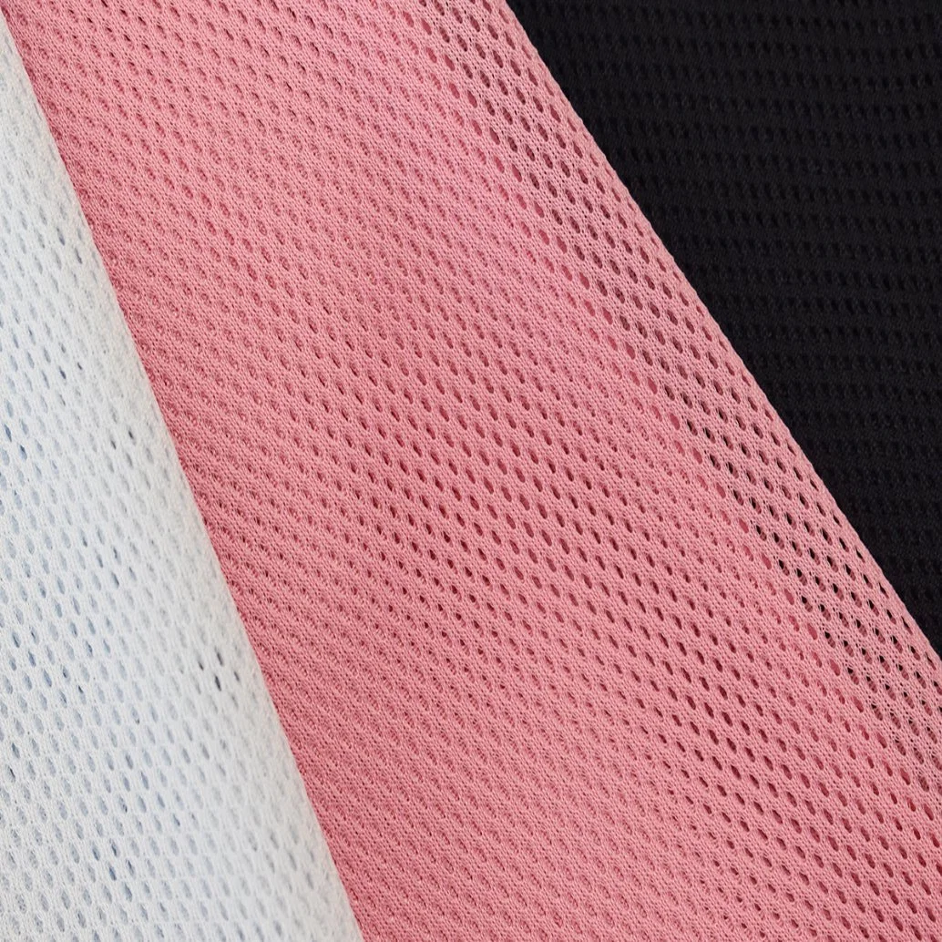 High Quality Warp Knitted Soft Polyester Mesh Lining Fabric for Sports Garment