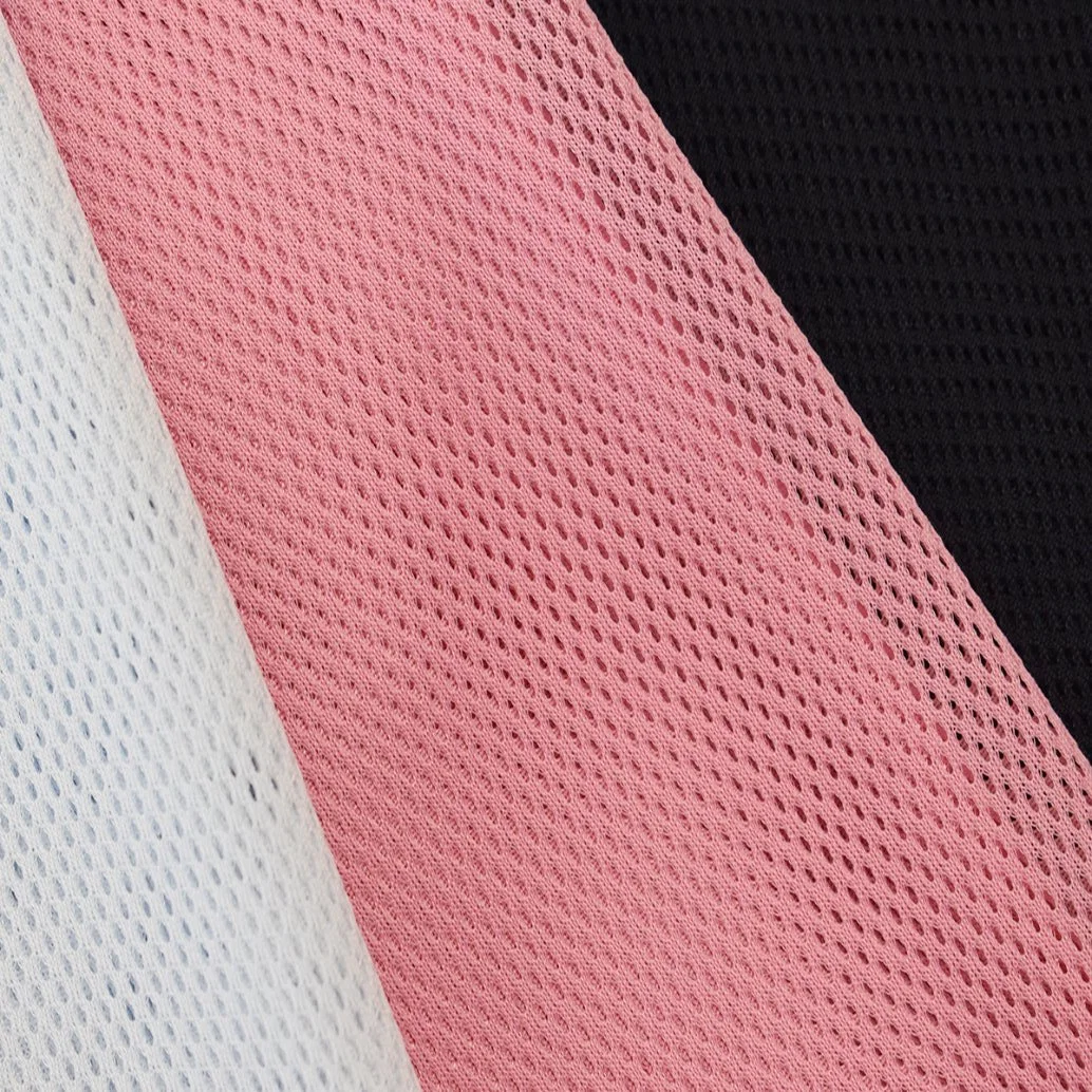 Hochwertige Warp Strick Soft Polyester Mesh Futter Stoff für Sportbekleidung