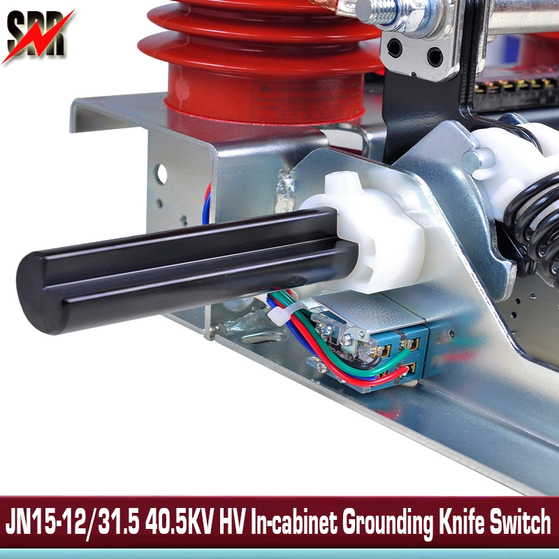 Jn15-12/31.5 40.5kv Hv in-Cabinet Grounding Knife Switch, 40.5kv High Voltage Switchgear Earthing Switch