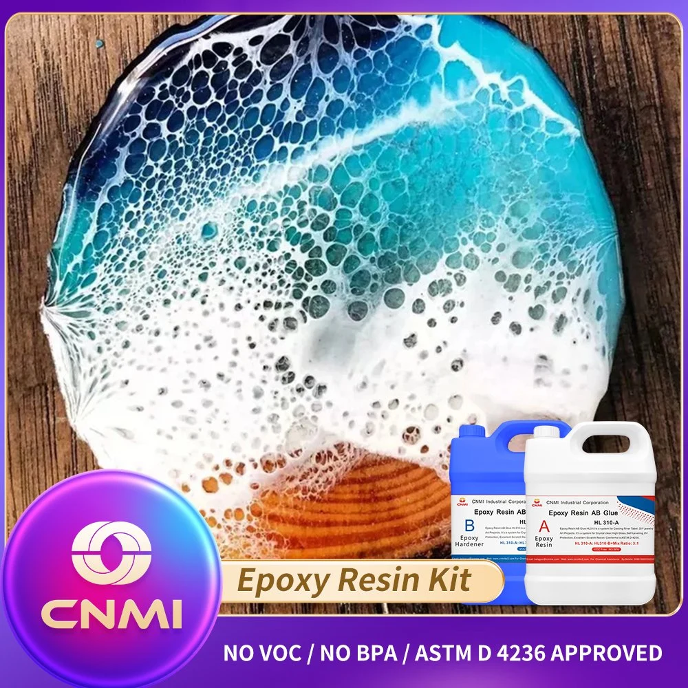 CNMI agua basada en el Epoxy resina Pond Paint Art