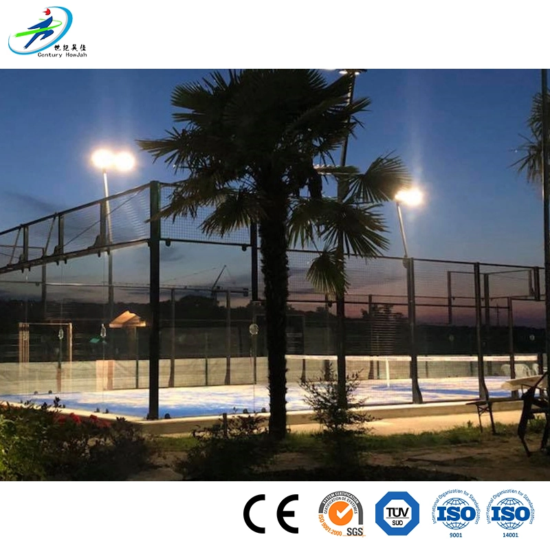 La estrella del siglo Paddle Tenis proveedor convenientemente la Instalación Diseño China paddle tenis y pista de Padel panorámicas con Certificado global