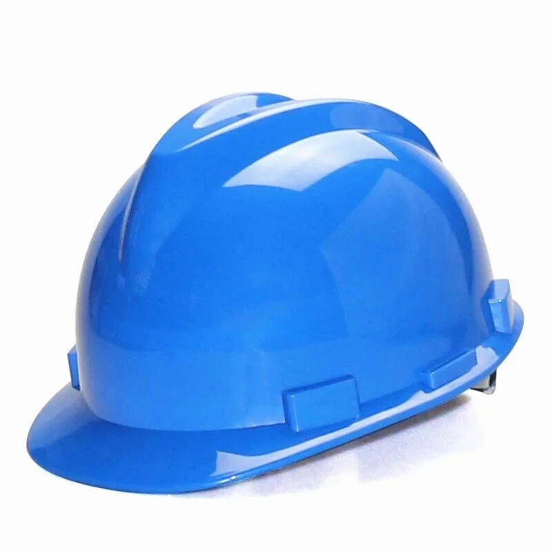 Construction Industrial PE Safety Helmets Hardhats in Guangzhou