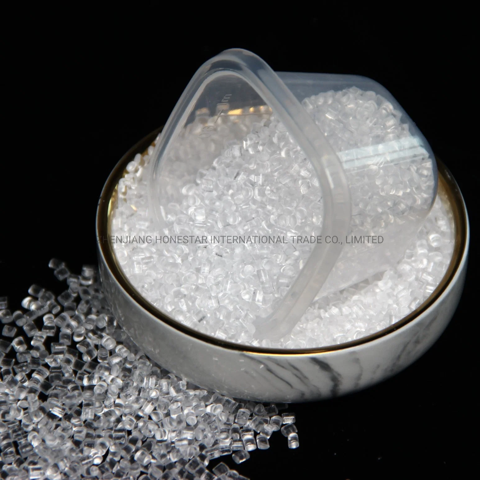 FDA Food Contact Plastique polycarbonate de matières premières pour ustensiles de cuisine