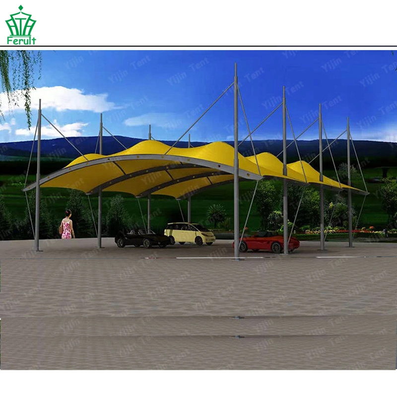 Prefabricated 6X6 for One Bay Steel Tube Carports Garage Car Parking Structure Tent