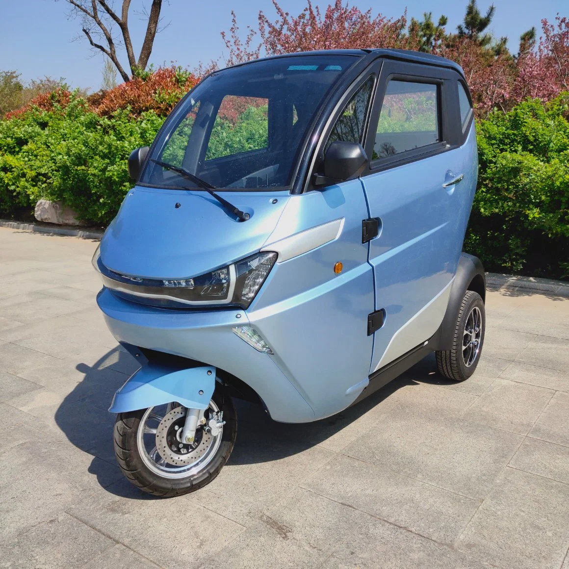 EEC L2e موتور Mobility ثلاثي العجلات Trike Electric مع مغلق المقصورة