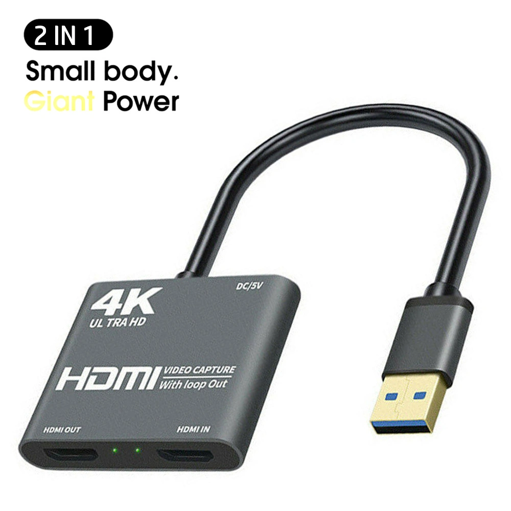 HDMI 4K Screen Recording USB3.0 Video Capture Card