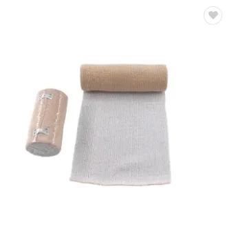 Factory Supply Wound Dressing Non Adhesive Acrylic Color High Elastic Crepe Bandages Roll