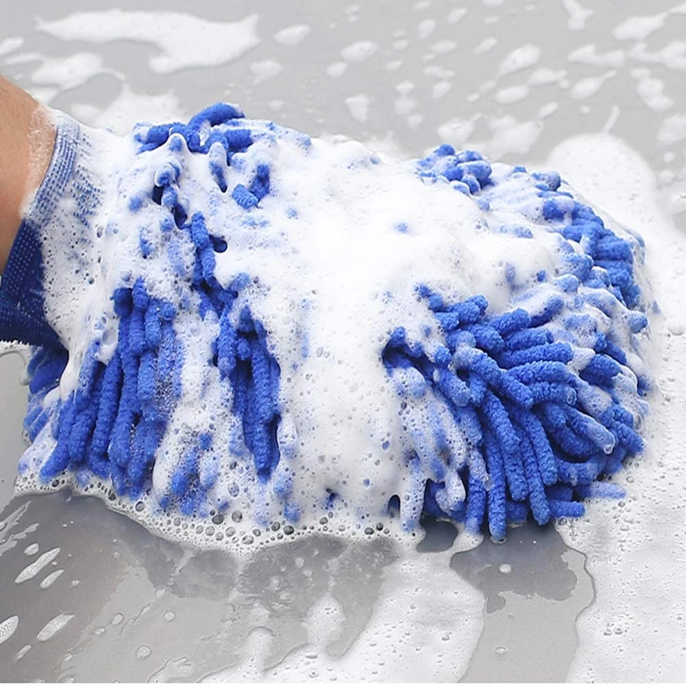 Microfiber Reusable Company Guys Large Size Wash Winter Waterproof Cleaning Mitts