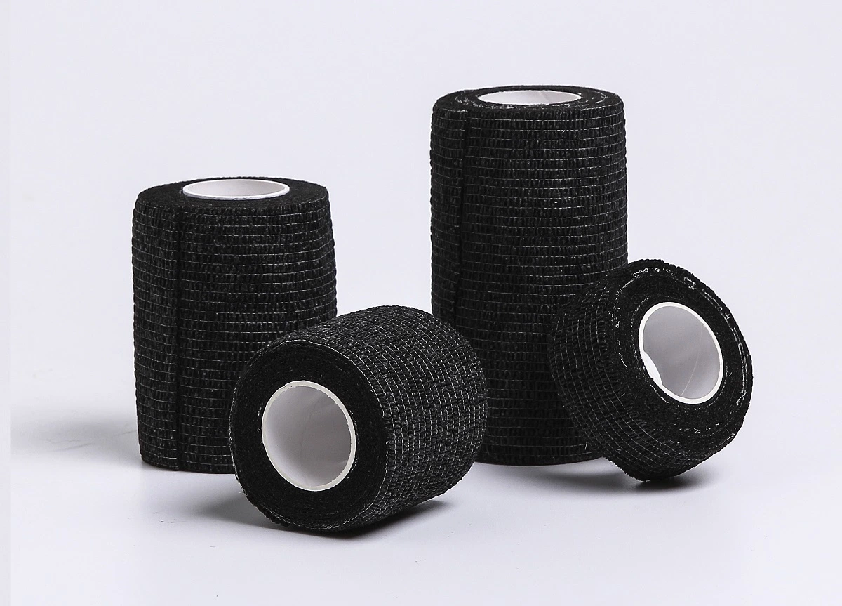 High quality/High cost performance  Fixation Self-Elastic Cotton Latex or Free Non-Woven Bandage with CE for Sports