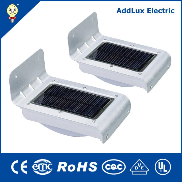 2W Warm White LED Solar Power Wall Lgi