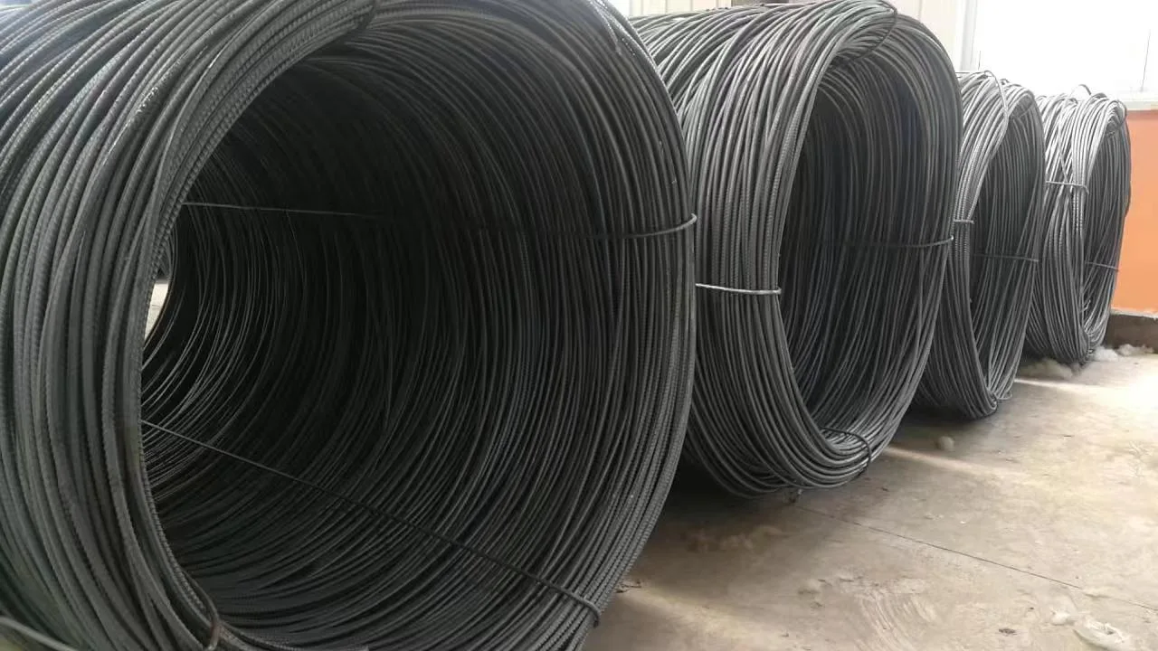 Prestressed Concrete Wire Supplier 4mm 6mm 7mm Spiral Ribbed High Carbon Tension PC Steel Wire