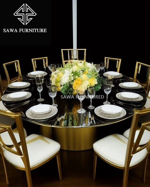 Premium Stainless Steel Wedding Dining Collection - Designed for Discerning International Buyers