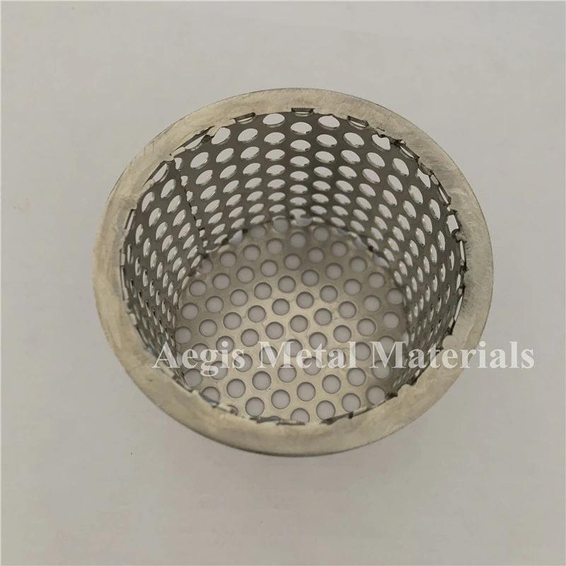 SUS201 304 316 316lstainless Steel Metal Perforated Tube Filter