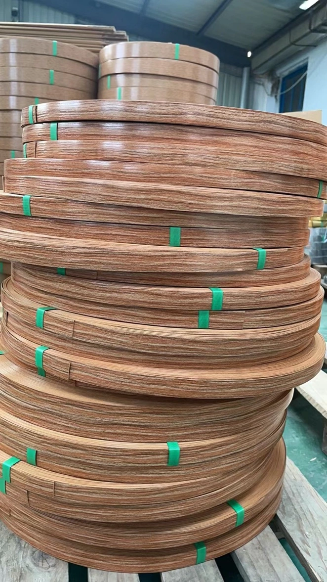 0.4-3mm 15-70mm Good Quality PVC Edge Banding for Building Materials