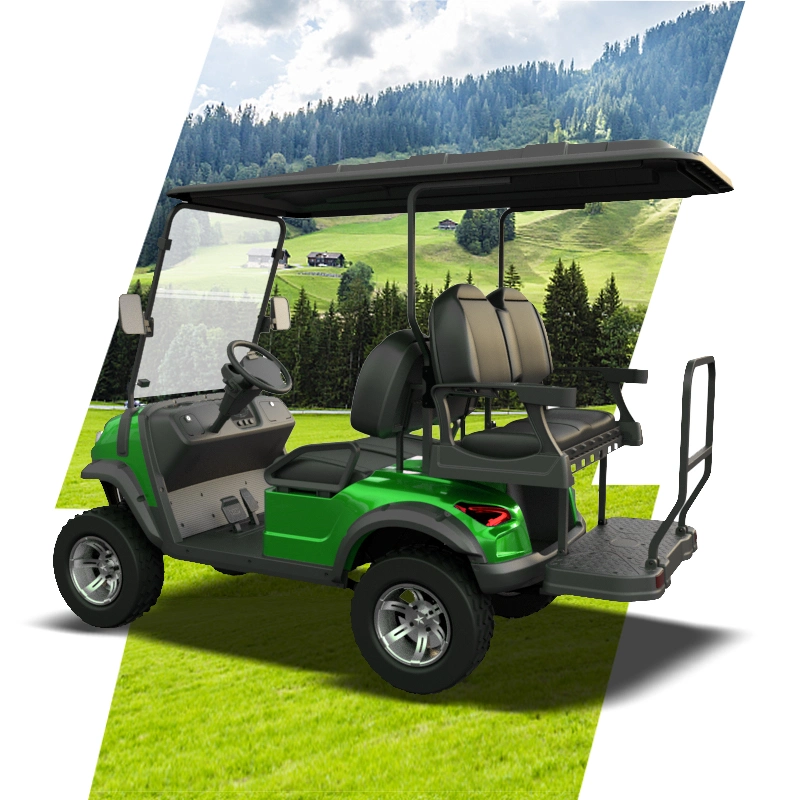 Chasse de haute qualité 2+2 places Predator H2+2 voiturette électrique de golf Golf Buggy Lift Golf Cart