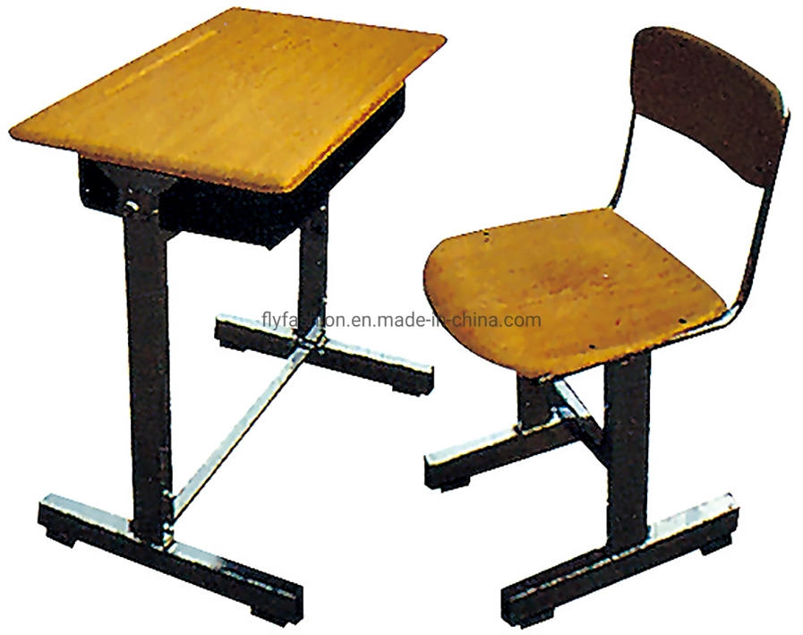 Holz Grundschule Single Student Desk Schule Klassenzimmer Möbel (SF-06S)