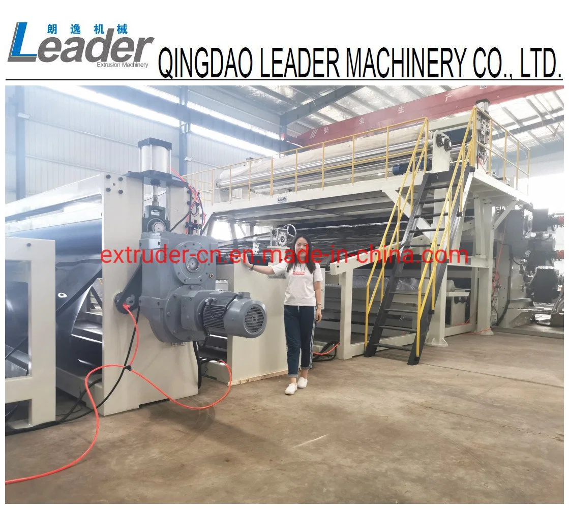 HDPE PE Geomembrane Extrusion Geomembrane Liner Sheet Extruder Machine (8000mm width)