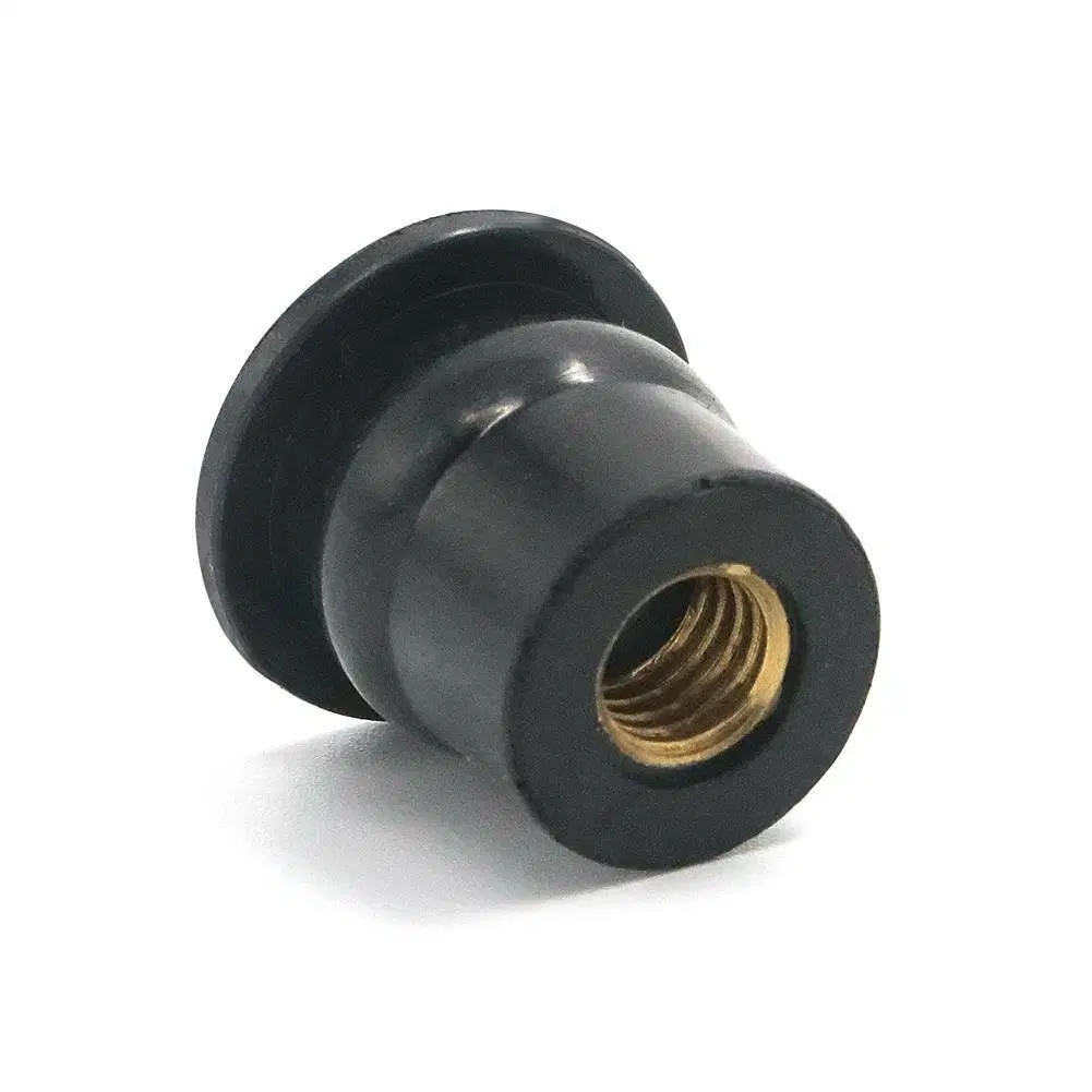 M6 Brass Insert Rubber Well Nut M4 M5 M6 M8 Rubber Nut