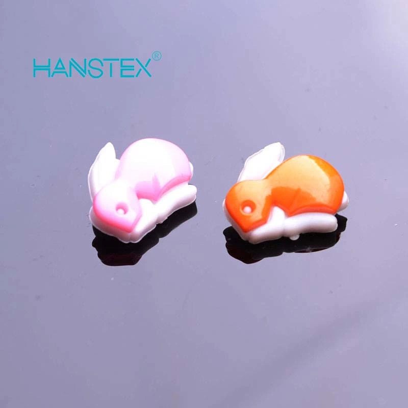 Hans Cheap Wholesale Custom Colored Plastic Animal Shape Buttons