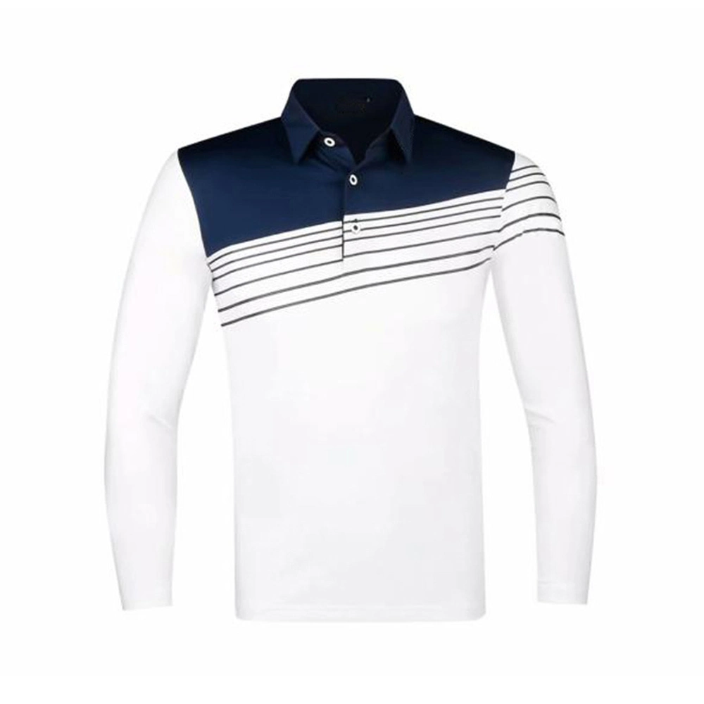 Golf Clothing Outdoor Leisure Sports Long-Sleeved T-Shirt Men's Top Casual Polo Shirt