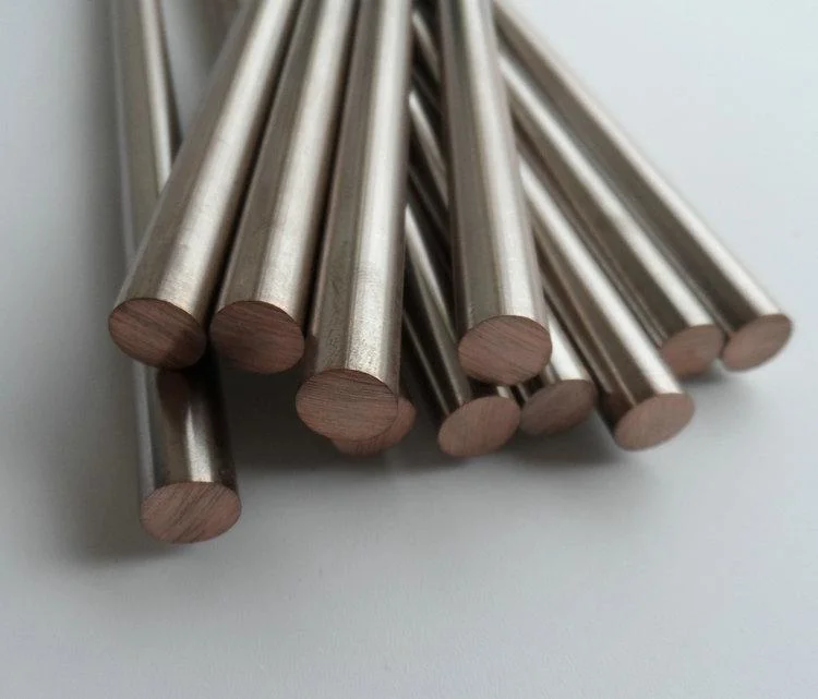 High Temperature Resistant W75 Tungsten Copper W70 Advanced Welding Material W80 Tungsten Copper Electrode Thermal Tungsten Copper Rod