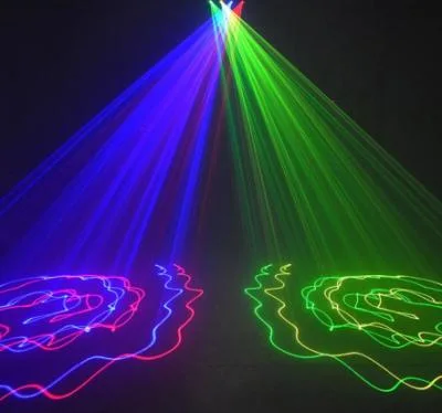 10W RGB-Vollfarb Bühne Laser Lighting Night Club Special Effekt LED Weihnachtslichter