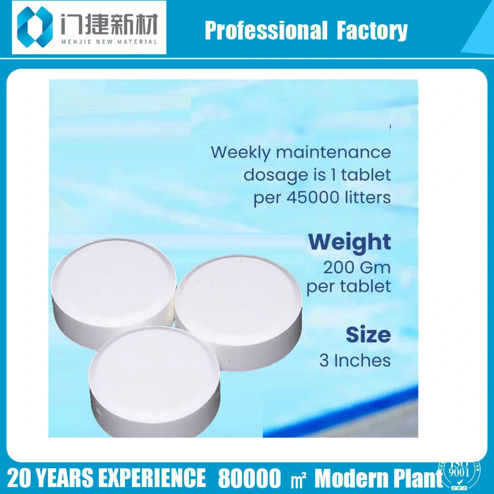 Swimming Pool Cleaning Chemicals TCCA Chlorine Disinfection Tablet Granular Powder