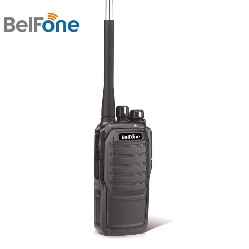 Walkie talkie FM profesional de Belfone con antena ajustable (BF-7110)