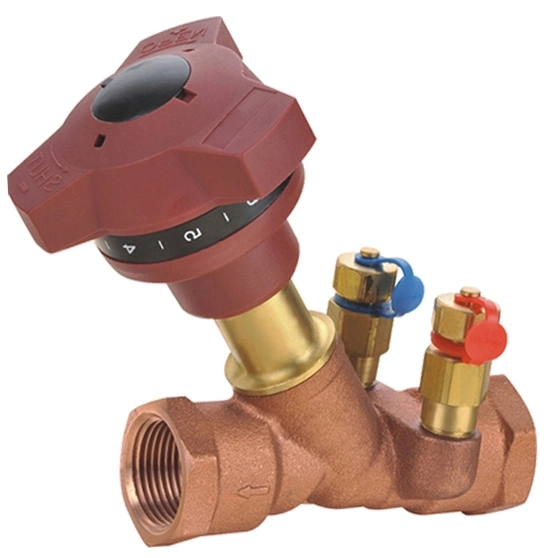 DN15--50 Bronze Bsp Thread Static Balancing Valve