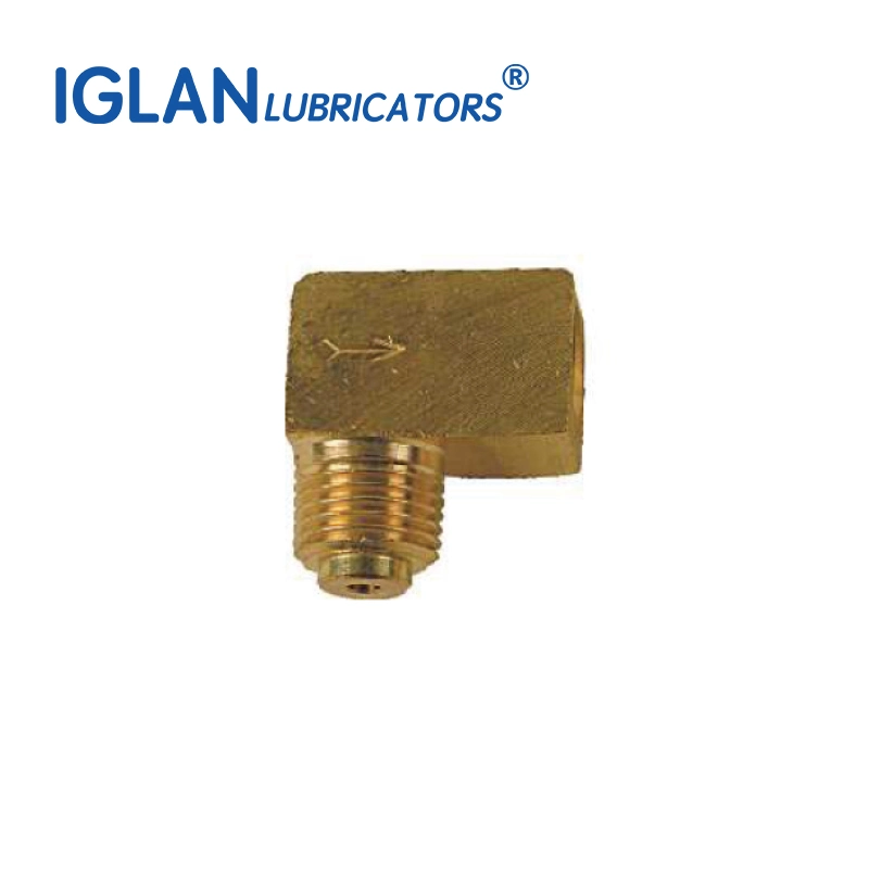 PH-4011 Iglan Latón rosca macho de 1 vías conector acodado para tubo Fttings