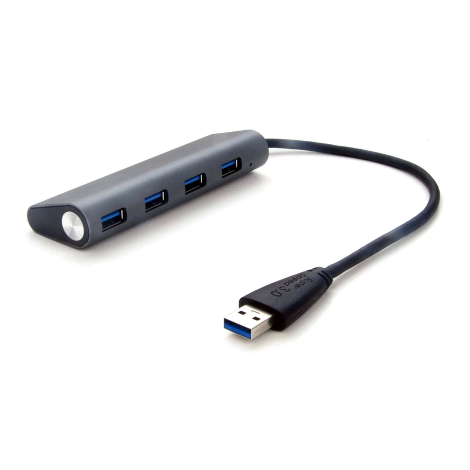 Uh3048 Superspeed 4-Port USB 3.0 Aluminum Hub