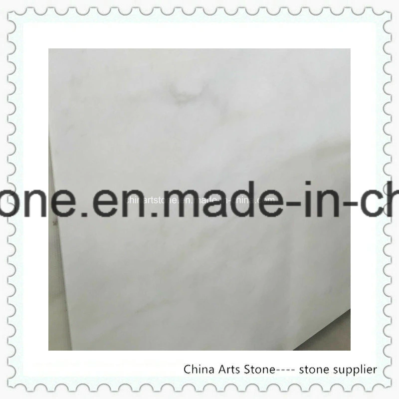 Chinese Pure White Marble Slab for Tiles and Steps