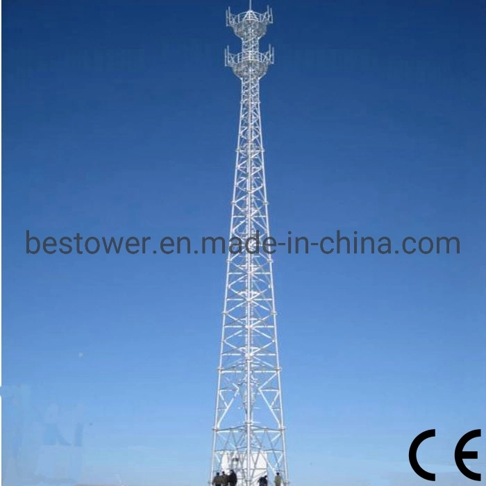 Steel Structure Platform Application Electrical Power Transmission Tower