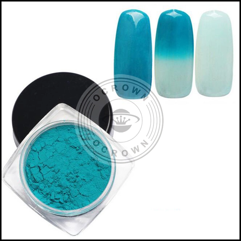 Thermochromic Pigment Gradient Nail Thermal Color Change Temperature Powder