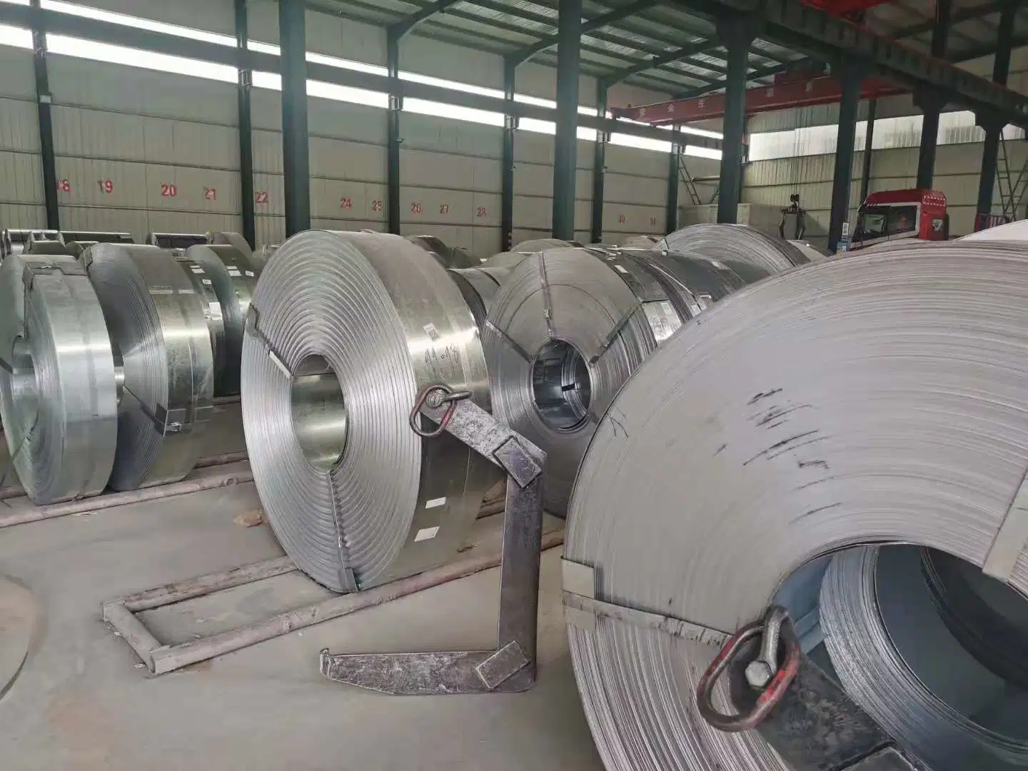 Dx51d Dx52D Dx53D Z40 Z60 Z80 Zinc Coated Hot Dipped Metal Galvanized Steel Strip in Coil for Construction